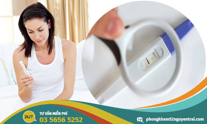 nguyên nhân thử que 1 vạch nhưng chưa có kinh do đâu