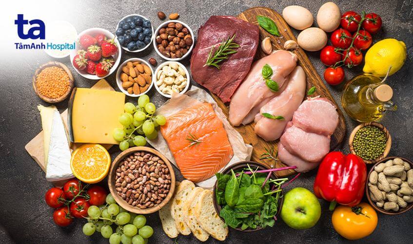 thực phẩm đa dạng cho người bệnh ung thư