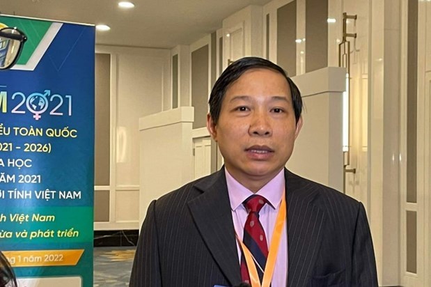 Phó giáo sư Nguyễn Quang, Chủ tịch Hội Y học giới tính Việt Nam. Ảnh: T. Giang