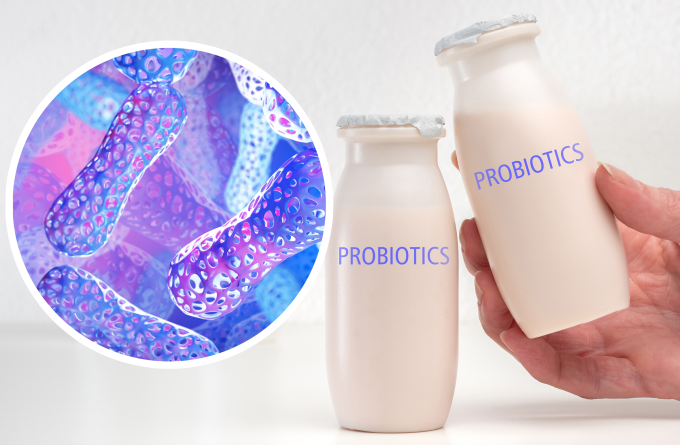 Men vi sinh trong sữa giúp cân bằng hệ vi khuẩn đường ruột, hỗ trợ hệ tiêu hóa hoạt động tốt hơn. Ảnh: Shutterstock