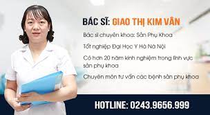 bác sĩ CKI Sản phụ khoa Giao Thị Kim Vân,..
