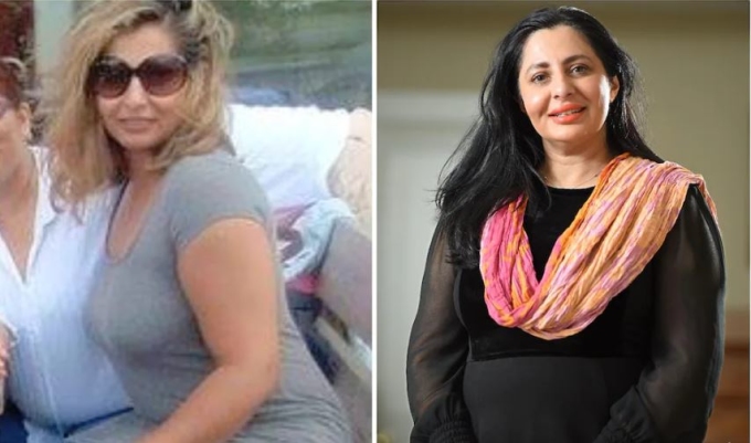 Yasmin Shaheen-Zaffar giảm được 10kg nhờ dùng thuốc tiêm Ozempic nhưng cô đang hạn chế sử dụng nó vì tốn kém và có nguy cơ bị phụ thuộc. Ảnh: Telegraph