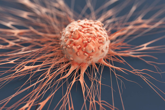Minh họa tế bào ung thư. Ảnh: luismmolina