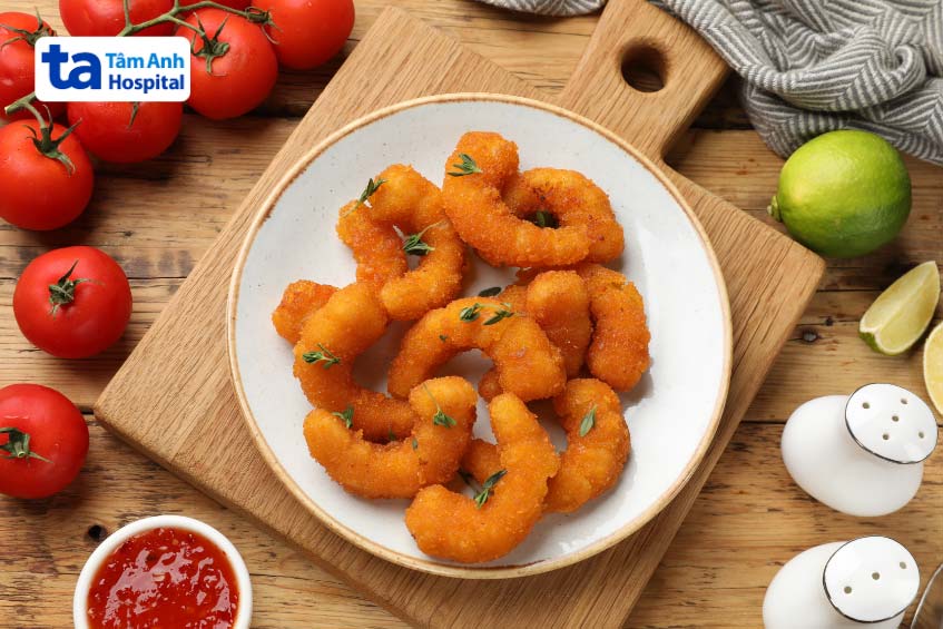 mẹ nên kiêng các thực phẩm chiên xào