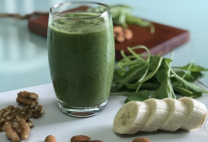 Chuối giàu kali và chất xơ giúp đào thải độc tố ở gan. Ảnh: Thanh Ba
