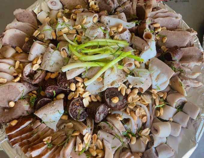 Nội tạng động vật vốn là món ăn yêu thích của nhiều người. Ảnh: Ảnh chụp màn hình
