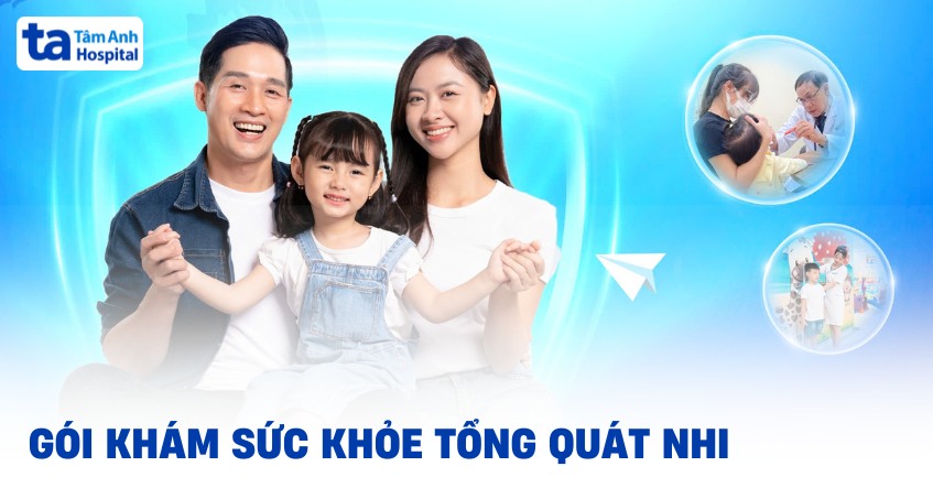 gói khám sức khỏe nhi
