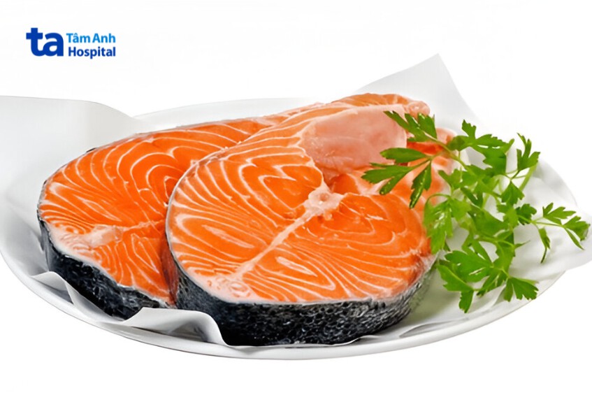 cá hồi tốt cho viêm da cơ địa