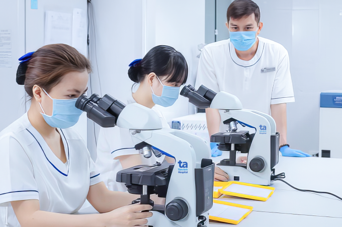 Có thể phát hiện tình trạng suy sinh dục nam qua xét nghiệm. Ảnh minh họa: Bệnh viện Đa khoa Tâm Anh